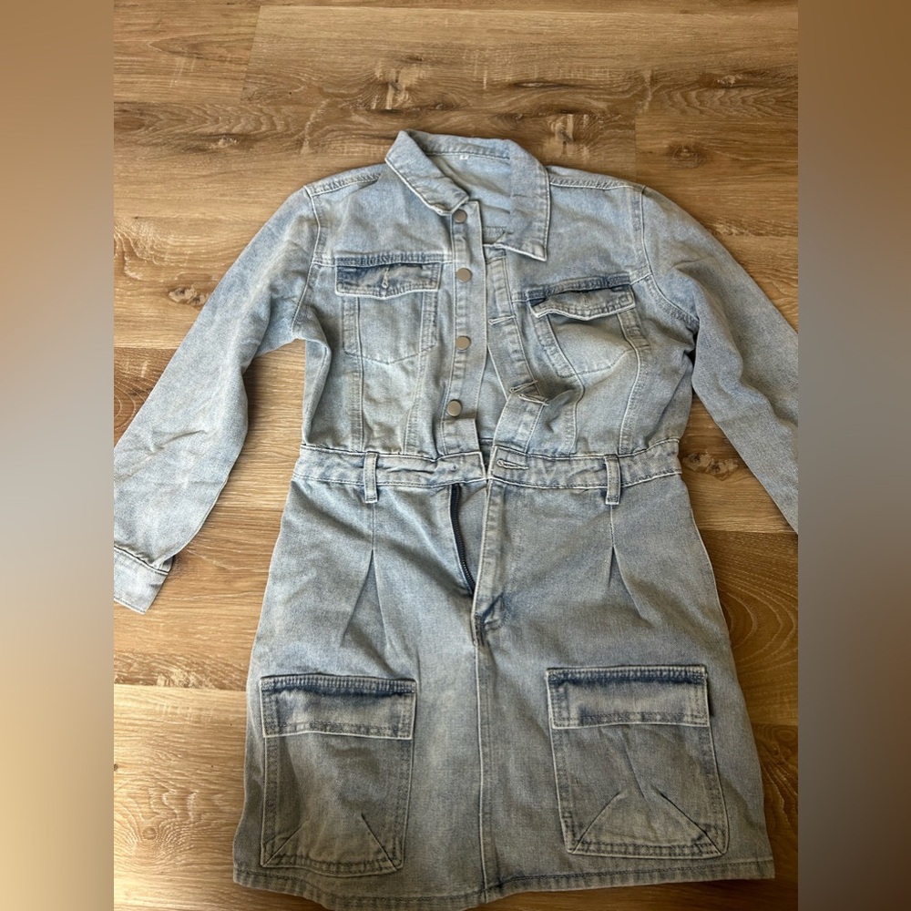 Denim dress